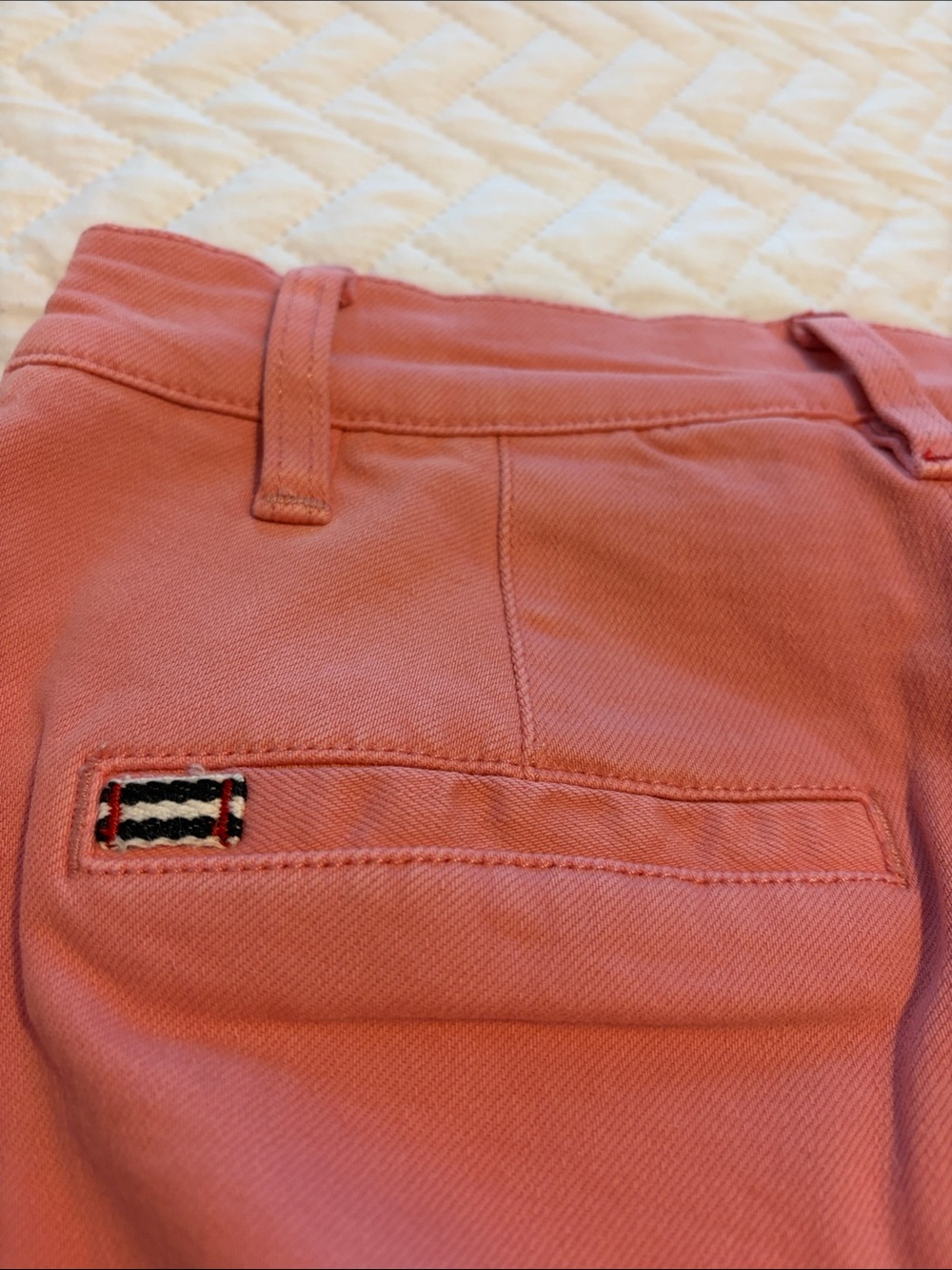 Alice + Olivia Gorgeous coin pocket Wide-Leg High-Rise Jeans in Rose - Picture 7 of 11